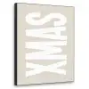 Xmas - Kerst - Japandi - Kerstversiering Textielframe zwart klein -3d