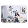 Half human, Half Coffee - Infuus - Koffie Badmat klein -3d