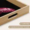 Vlinder - Fuchsia - Grafisch Dienblad Rechthoek middel -USP_HandgreepNL