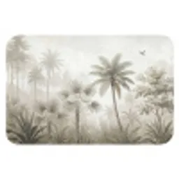 Jungle - Palmbomen - Natuur Badmat klein -3d