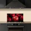Rood - Appels - Fruit keuken achterwand spatscherm klein -sfeer1