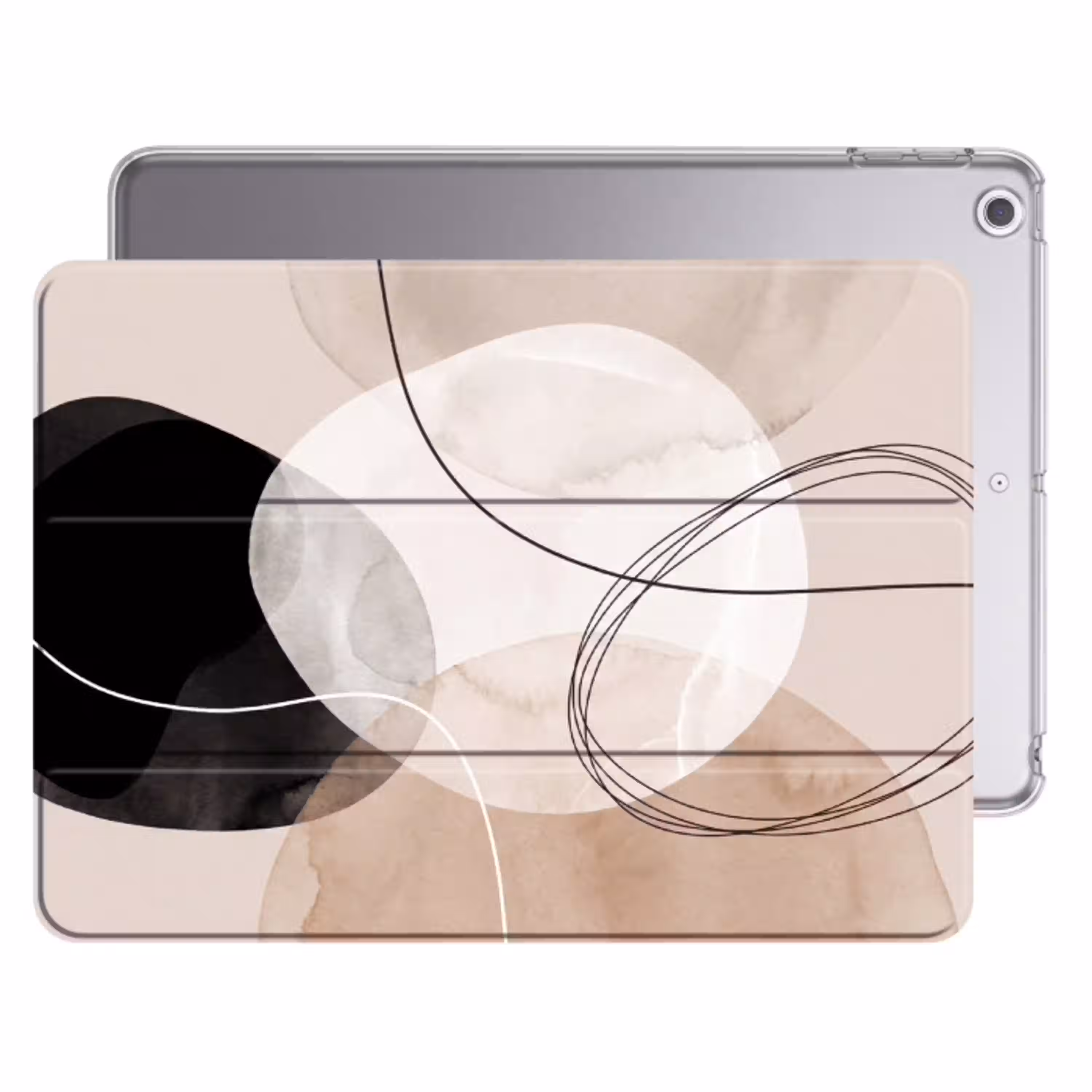 Lijnen - Golvend - Kunst Apple iPad 2017 middel -threedimensional_3d_global
