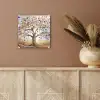 Levensboom - Goud - Kleurrijk - Abstract - Aesthetic plexiglas 5mm klein -sfeer5