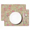 Classic - Pink - Mint Placemat vinyl groot 368 -zzsfeer2_Kitchenyeah-website