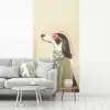 Quote - Hond - Zonnebril fotobehang vinyl groot -woonkamer