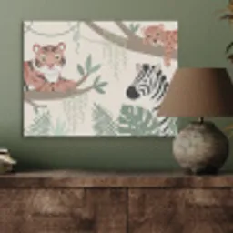 Jungle - Rustiek - Pastel PET vilt klein -sfeer2