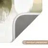 Minimalistisch - Cirkels - Penseelstreken - Beige Badmat klein -USP_AntislipNL