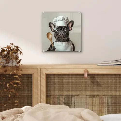 Bril - Hond - Kok plexiglas 5mm klein -sfeer4