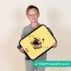 Slak met motorhelm Kinderkoffer - Zwart klein -sfeer4_NL