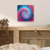 Spiraal - Roze - Draaiend plexiglas 5mm klein -sfeer4