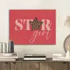 Star girl - Rood - Panter - Ster PET vilt klein -sfeer1