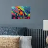 Koraal - Schildpad - Abstract - Water poster papier klein -sfeer2