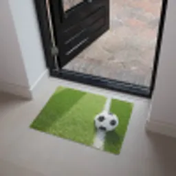 Voetbal - Grasveld - Sport - Groen Deurmat klein -sfeer5