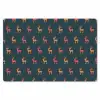Patroon - Herten - Blauw Placemat vinyl groot 368 -zzsfeer1_Kitchenyeah-website