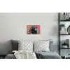 Graffiti - Chimpansee - Dieren - Street art - Banksy Muursticker klein -slaapkamer