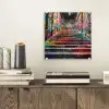 Trap - Graffiti - Kleuren - Kunst plexiglas 5mm klein -sfeer1
