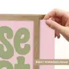 Chase greatness - Groen - Roze - Retro Light Box met batterij (Wandlamp) middel -USP_websiteprintNL