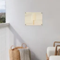Minimalistisch - Waterijsje - Stokje - Beige tuinposter los doek klein -sfeer8