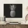 Ananas - Gedetailleerd - Bladeren PET vilt klein -sfeer1
