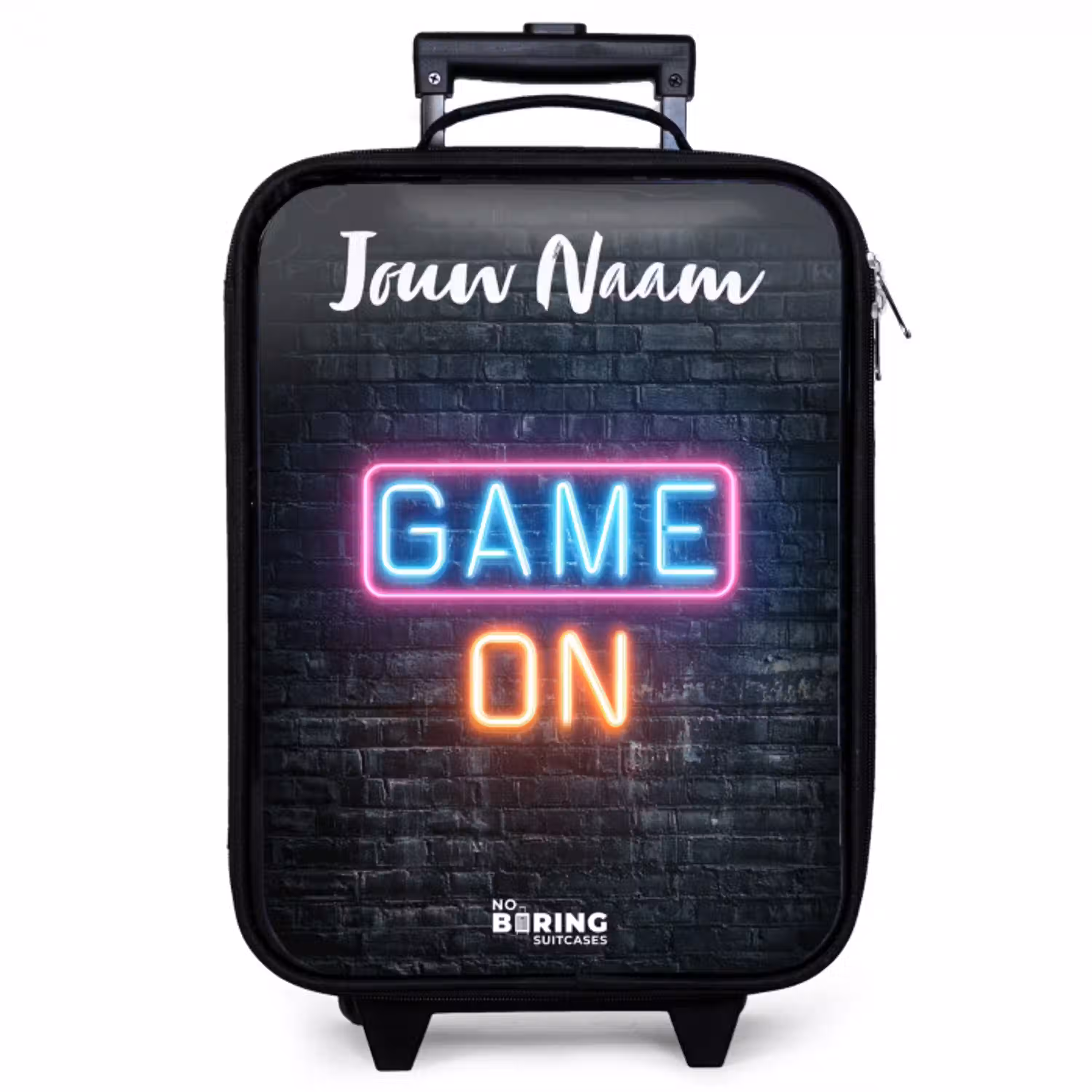 Game - Neon - Muur Kinderkoffer - Zwart klein -zzz_website3d