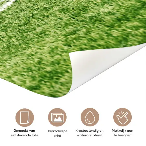 Voetbal - Stadion - Bal - Jongens deurposter klein -closeup_NL