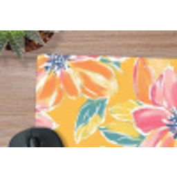 Textuur - Bloemen - Kleurrijk muismat rubber klein 262 -closeup