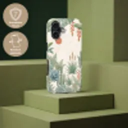 Woestijn - Planten - Groen Toughcase MagSafe Apple iPhone 17 klein -USP_PrintM_DE