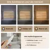 Houtlook - Bruin - Hout Light Box met kabel (Tafellamp) klein -USP_lichtkleurNL