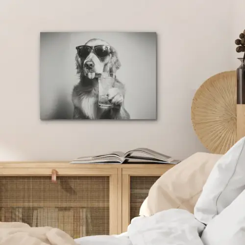 Golden retriever - Hond - Zonnebril - Gkas PET vilt klein -sfeer3
