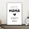 Spreuken - Hotel mama always open - Quotes - Mama canvas 2cm klein -sfeer6