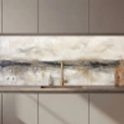 Landschap - Horizon - Natuur - Abstract - Neutraal keuken achterwand 2 middel zz_3dshopping