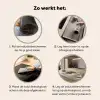 Lavendel - Brood - Stilleven Inductie beschermer vinyl 3mm middel -sfeer9