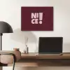 Nice - Uitroepteken - Rood PET vilt klein -sfeer5