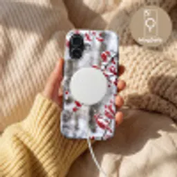 Bessen - Takken - Sneeuw - Winter - Kleurrijk Toughcase MagSafe Apple iPhone 17 klein -USP_MagsafeV