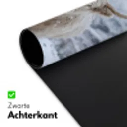 Schotse Hooglander - Sneeuw - Bergen - Winter Muismat XXL klein -sfeer2