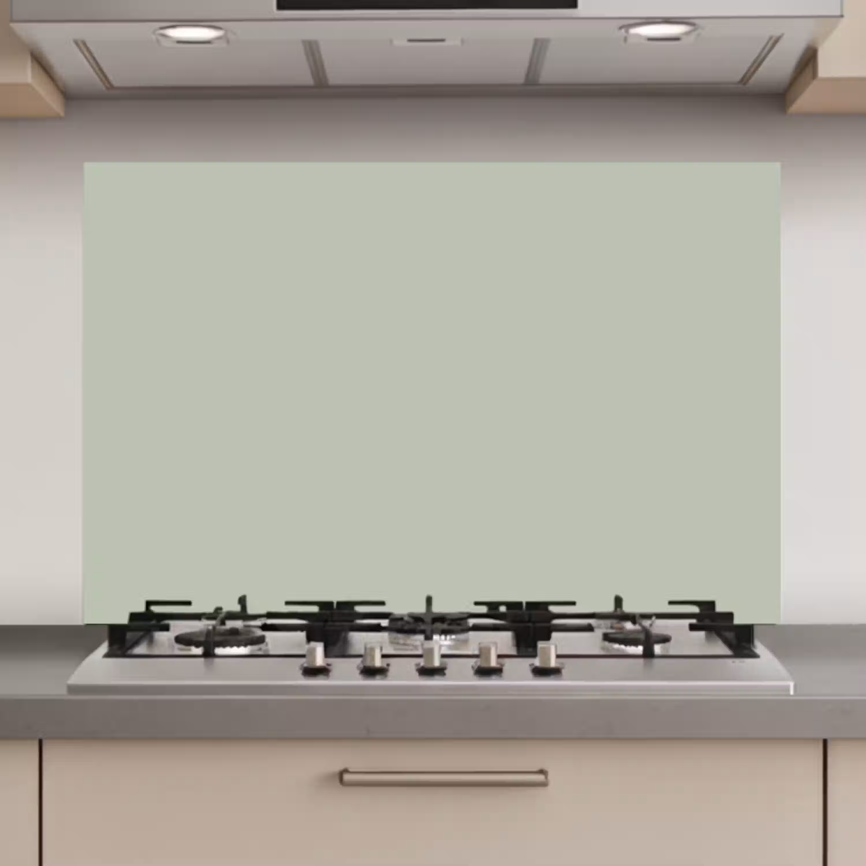 Mintgroen - Effen kleur keuken achterwand spatscherm klein 900 -3d_website