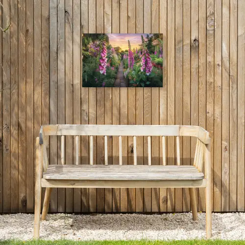 Vingerhoedskruid - Bloemen - Tuin Tuinposter op houten frame 2 cm dik klein -sfeer4