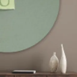 Groen - Waterijsje - Stokje - Illustratie Akoestische PET Vilt - Rond klein -sfeer5_closeup