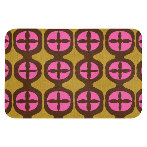 Modern - Patroon - Roze WCmat klein 1009 -3d