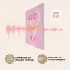 Lucky - Love - Valentijn - Roze PET vilt klein -USP_NL