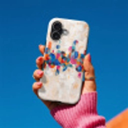 Kunst - Geometrisch - Abstract - Kleurrijk Toughcase MagSafe Apple iPhone 17 klein -Sfeer1V