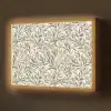 Takken - Botanisch - Taupe Light Box met batterij (Wandlamp) middel 907 -z3d_website