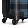 Klassiek geruit patroon in blauw tinten NBS - Handbagage koffer - Kinderen Unisex middel -wiel