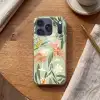 Glazen - Proosten - Bladeren - Groen Telefoonhoesje iPhone 17 Pro klein -sfeer1
