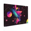 Driehoeken - Cirkels - Abstract - Sterren canvas 2cm klein -z3d