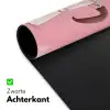 Roze - Mokkapot - Illustratie - Koffie Muismat XXL klein -sfeer2
