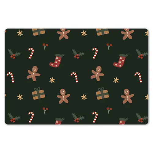 Illustratie - Figuren - Groen Placemat vinyl groot 368 -zzsfeer1_Kitchenyeah-website