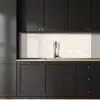 Design - Lijn - Patroon - Beige keuken achterwand 2 middel 871 -sfeer1