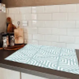 Design - Geometrie - Patroon - Driehoek Inductie beschermer vinyl 3mm klein 276 -sfeer3
