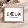 Soeur - Collage de lettres Dienblad Rechthoek middel -USP_Formaat